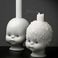 Baby Head Candle Holders