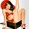 Hundreds of Pinup Girls. Enjoy Them.