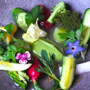 If You’re Going to Trust Anyone With Melon-Broccoli Rhubarb Ceviche, It’s These Guys