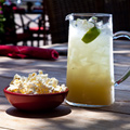 Margarita Pitchers on the Patio