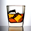 Whiskey Flights at Bar on Buena