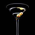An Evening of Black Cocktails