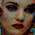 A Personal Portrait in Pushpins