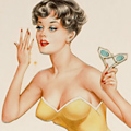 Vintage Pinups. On Your Walls.