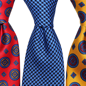 Exclusive Italian Silk Power Ties and Pocket Squares