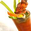 Bacon and Eggs Bloody Mary at Lingba