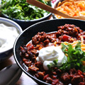 A Chili Feast for the Super Bowl