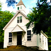 Hillside Schoolhouse in the Catskills