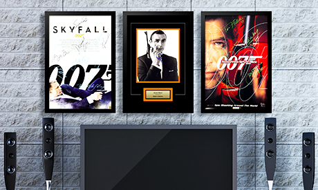 Signed James Bond Memorabilia
