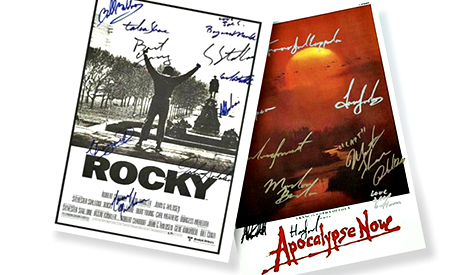 Autographed Movie Posters