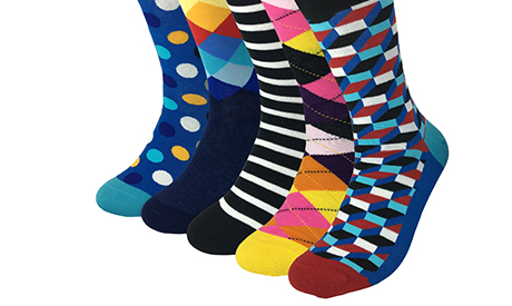Modern Motif Socks