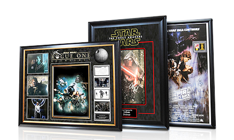 Signed Star Wars Memorabilia