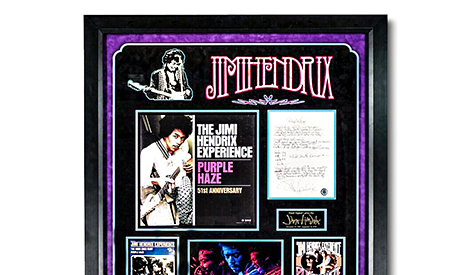 Signed Rock Memorabilia